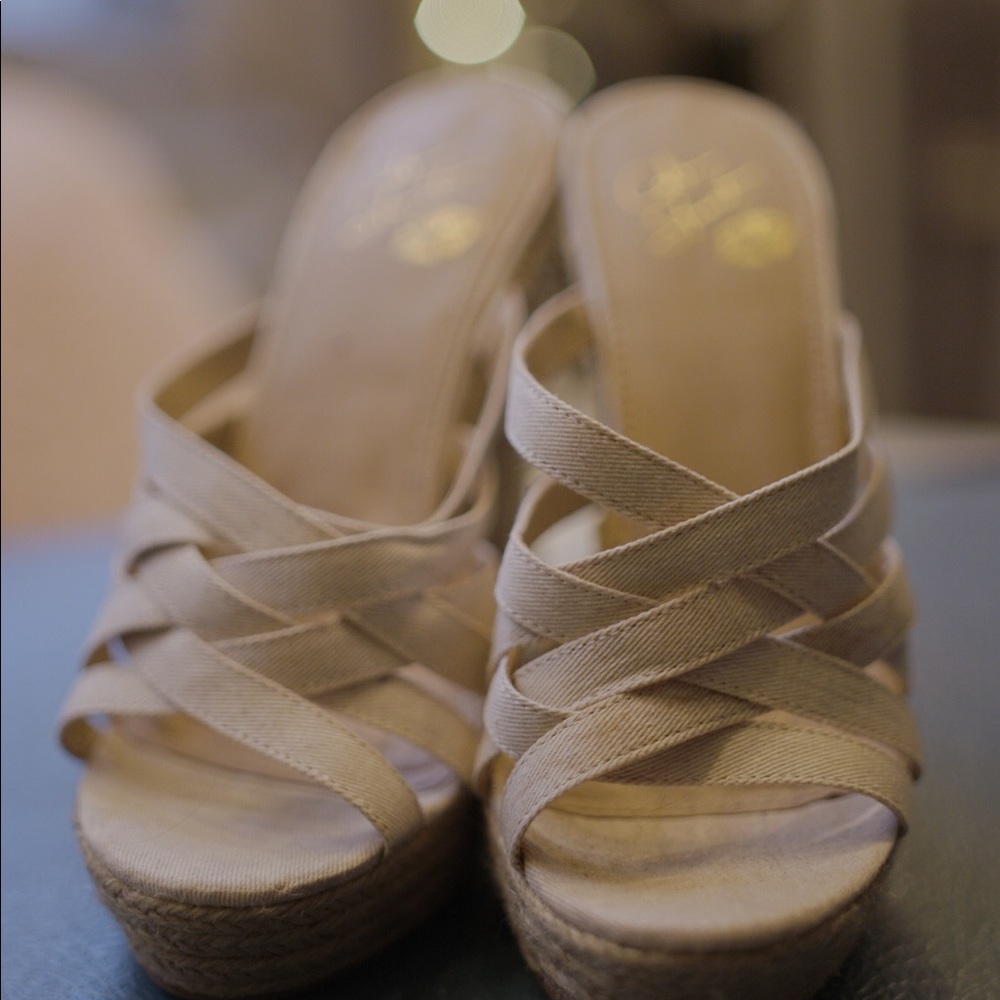 Beautiful wedges.